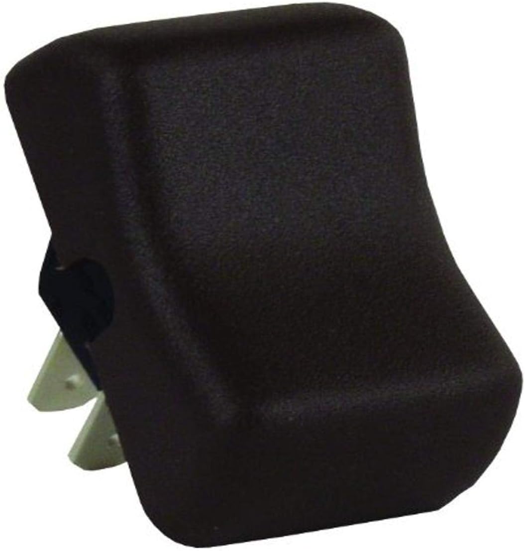 JR Products 12255 Black SPST On-Off Switch