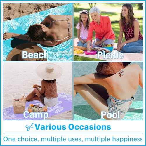 Thin Turkish Beach Towel Lightweight Soft Cotton Extra Large XL Oversized Sand Free Sandproof Absorbent Quick Dry Towels Cloud Bath Pool Travel Compact Essentials Accessories for Adult Gifts