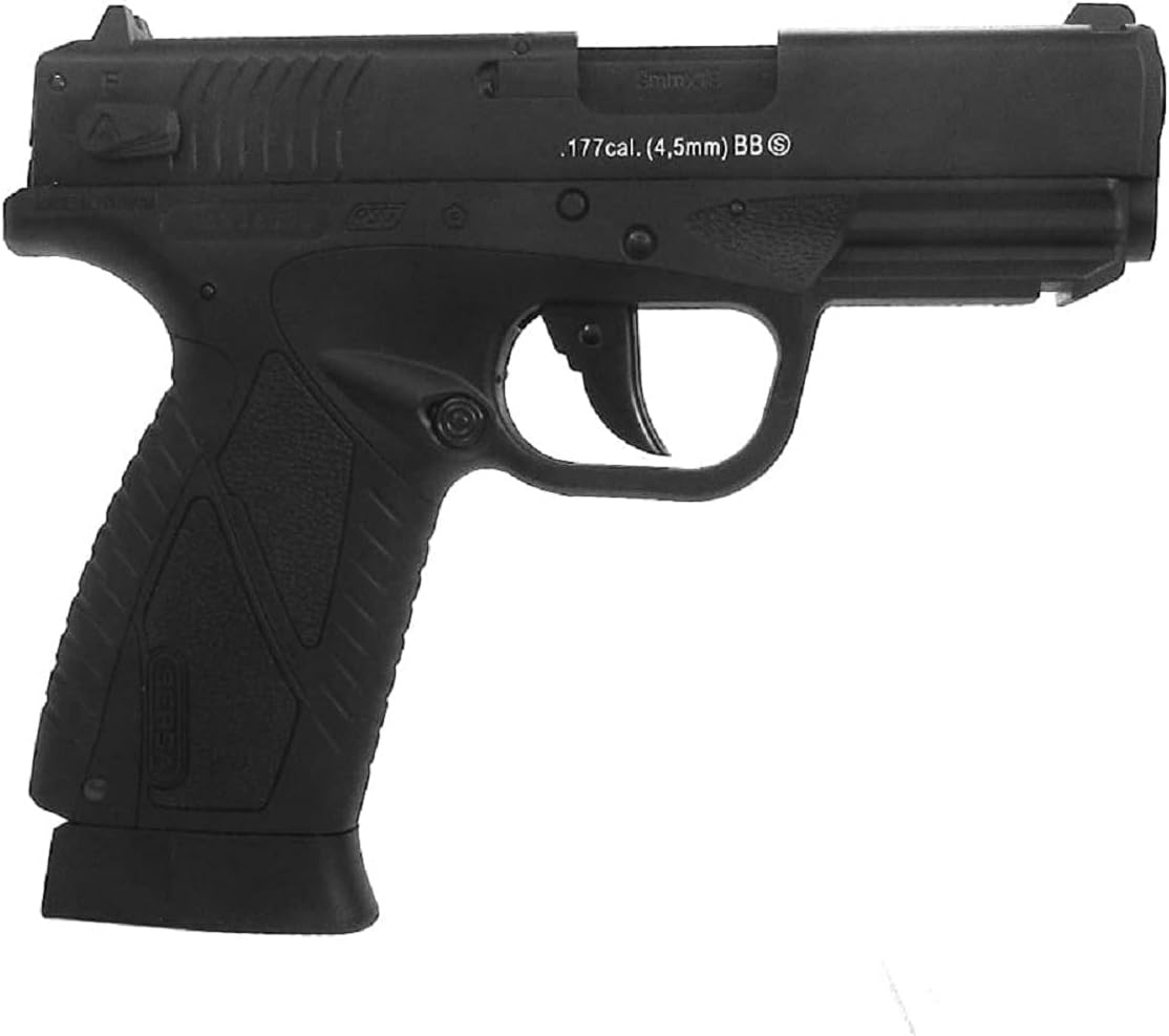 ASG BERSA BP9CC .177 Caliber Steel BB Gun Air Pistol, Non-Blowback