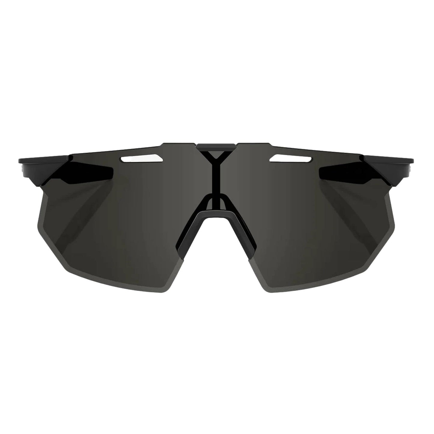 100% Hypercraft SQ Sunglasses - Matte Black with Smoke Lens