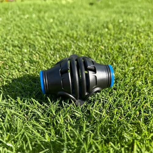 Putt Liner 360 Golf Ball Marker - Black & Blue Alignment Tool for Putting