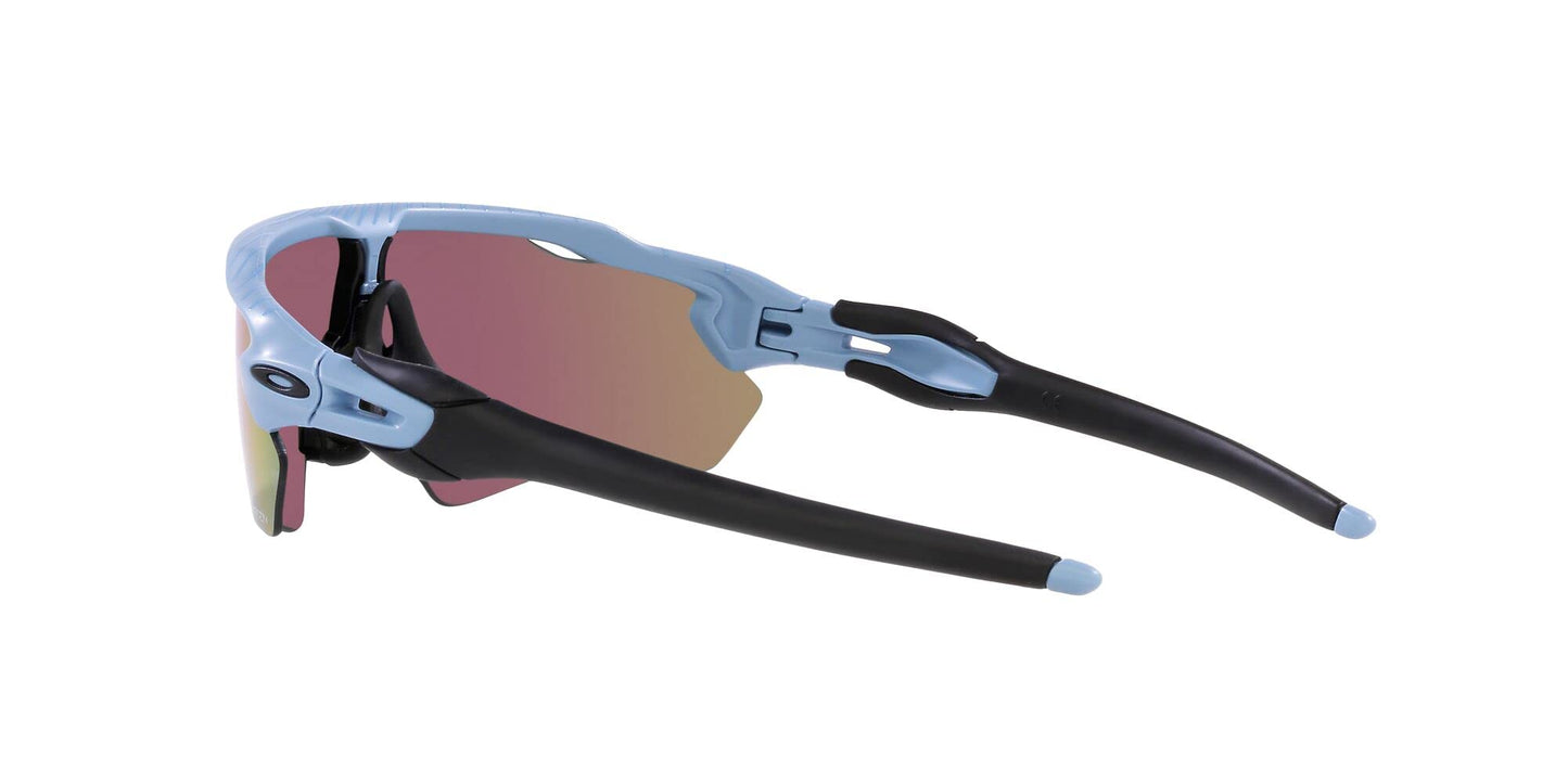 Oakley Youth Oj9001 Radar Ev Xs Path Rectangular Sunglasses, Matte Stonewash/Prizm Sapphire, 31 mm