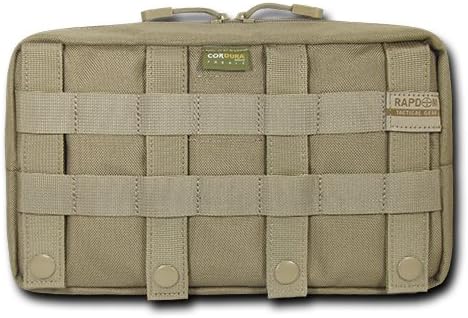 Rapdom Tactical 10.6 Utility Pouch (Horizontal), Khaki
