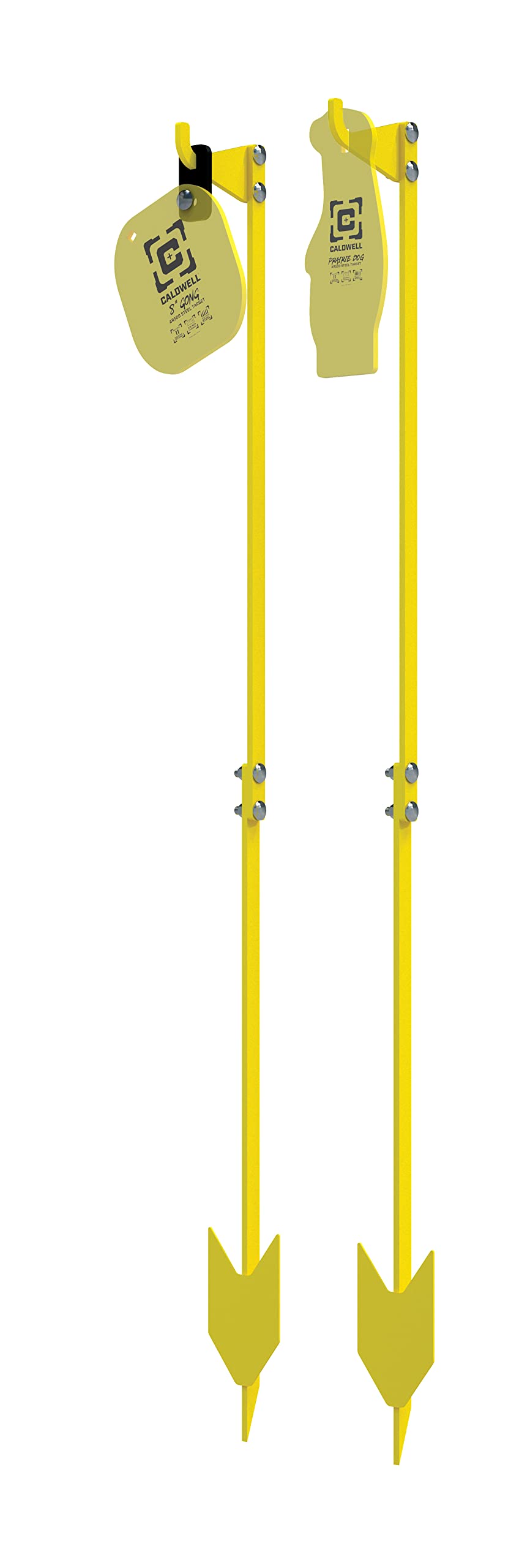 Caldwell AR500 Target Post with 2 Piece Design for Easy Transport and Range Setup