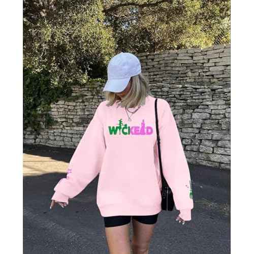 ASTANFY Musical Movie Sweatshirt for Women Witch And Princess Sweatshirts Witches Musical Movie Fans Gift Long Sleeve Tops