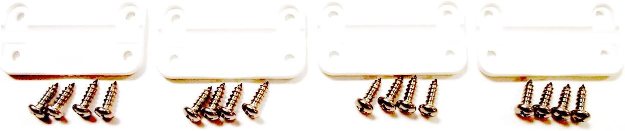 JSP Manufacturing New AFTERMARKET Igloo Cooler Plastic Hinges + Stainless Screws (2)