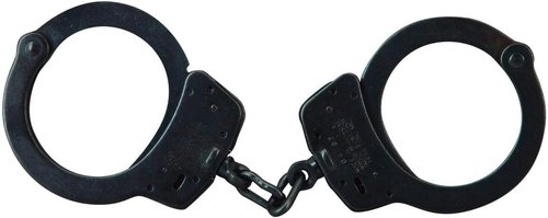 Blue S&W 100 Handcuffs - Durable Security Restraints for Law Enforcement