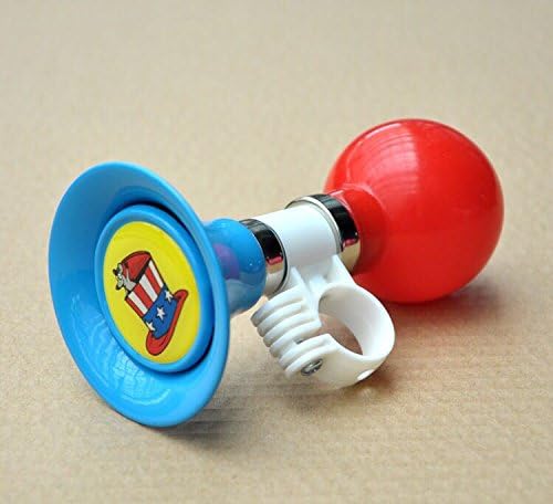 Kids Bike Metal Squeeze Horn Bell Handlebar Ring Horn for Trikes Scooters Balance Bike