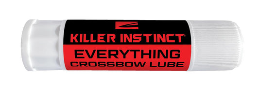 Killer Instinct Everything Crossbow Lube - String, Cable & Barrel Lubricant for Extended Equipment Life, Pocket-Size Tube