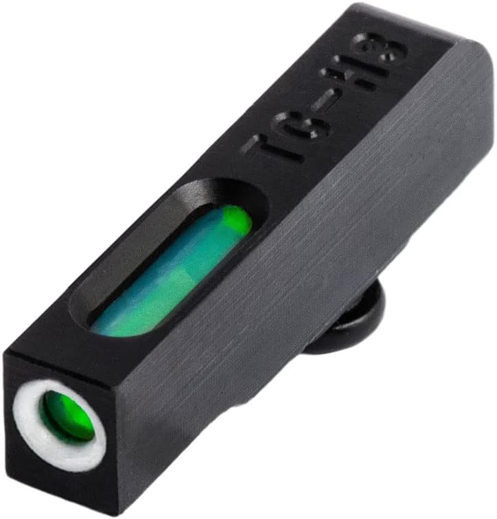 TRUGLO TFX Handgun Sight | Durable Shock-Resistant Compact Brightly Glowing Tritium & Fiber-Optic Xtreme Day/Night Sight for Handguns