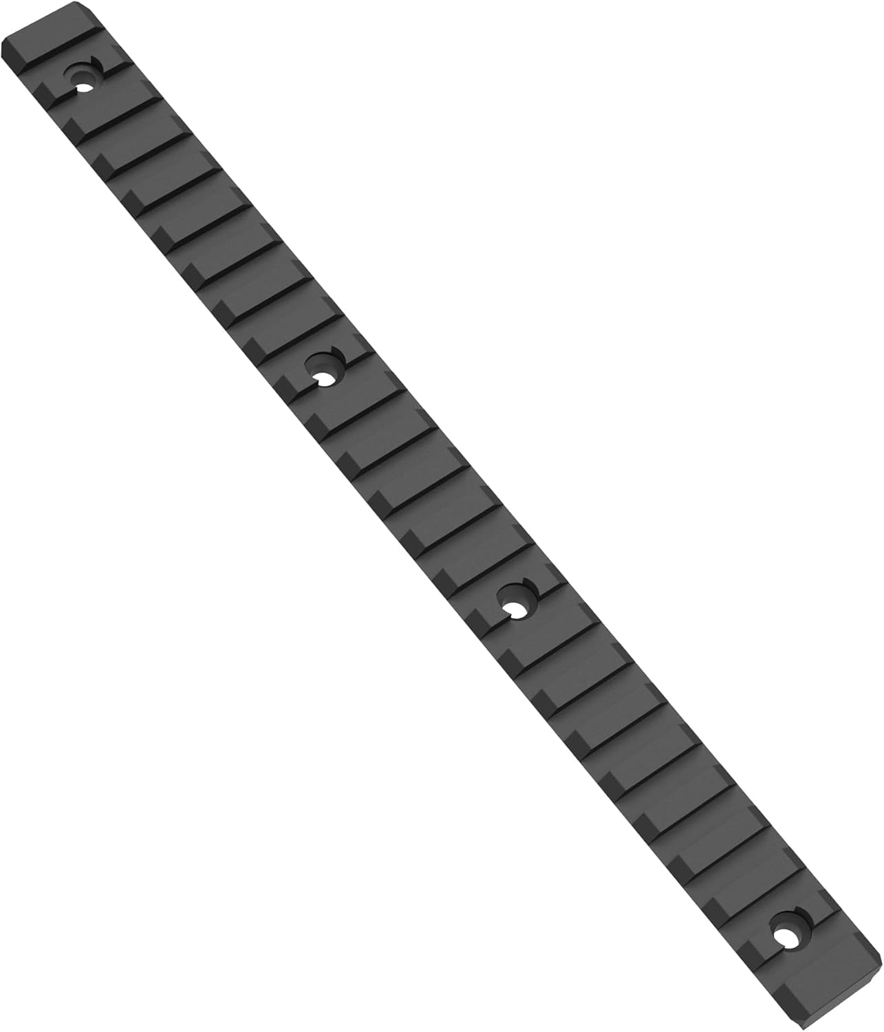 24 Slot Aluminum 10 Inch Long Mlok Picatinny Rail Mount, T-Nuts & Screws & Hex Wrench Included (MK24)
