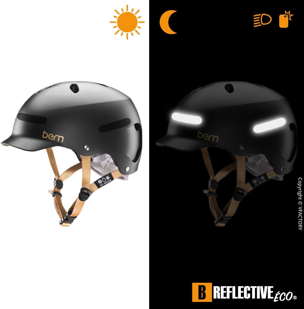 2 x Kit of 10 Retro Reflective Stickers for Motorcycle, Helmets, Bike, Scooters, Stroller, Buggy, ... - Universal Adhesive - 3M™ Technology - High Visibility - Discreet - Design - Grip