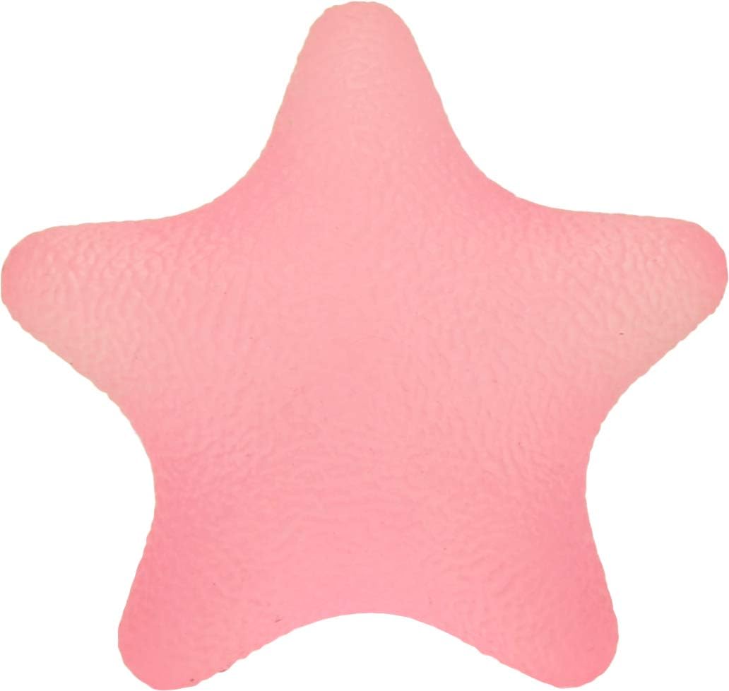 NOVA Hand Exerciser Star, Hand Grip Squeeze Star for Strength, Stress and Recovery, Comes in 3 Resistance Levels - Pink Soft, Orange Medium and Blue Firm