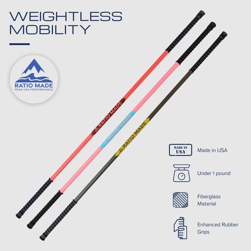 Stretch Stick, flexibility trainer, and mobility aid