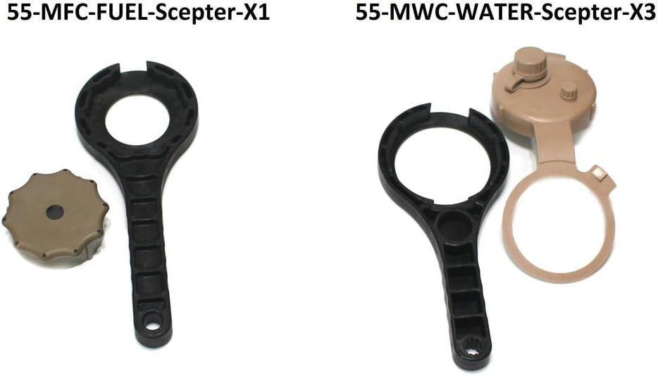 JSP Manufacturing Miltary Water Cap Wrench for your Scepter LCI & Skilcraft Military Water Cans MWC Made in America (CAP NOT INCLUDED)