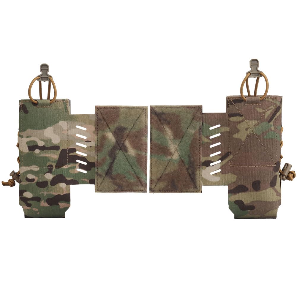 2Pcs Tactical Radio Pouch Holster, for AN/PRC148.152.163,Side Expansion with Hook and Loop,for Attach ToTactical Equipment Vest