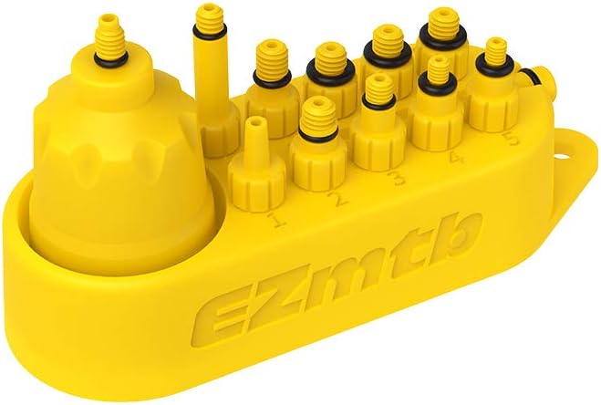 Mountain Bike Hydraulic Disc Brake DOT Mineral Oil Bleed Kit for AVID Formula Hanyes Echo Shimano Tekro HS33 Magura Nutt (Normally Combination)