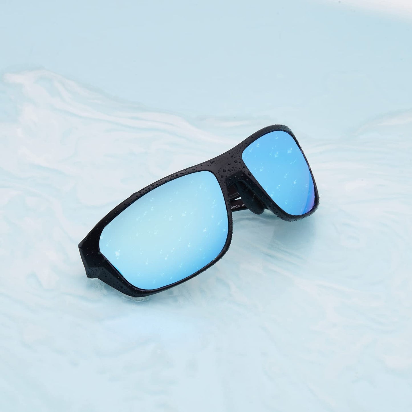 BASSDASH Polarized Sports Sunglasses for Men Women Fishing Driving Hiking UV400 with Lightweight TPX Unbreakable Frame