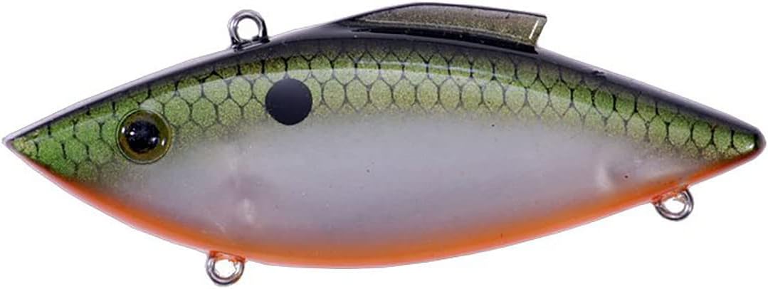 BILL LEWIS Lifelike Vibrations Rat-L-Trap Tiny-Trap 1/8 OZ Lipless Crankbait Fishing Wobble Sinking Lure