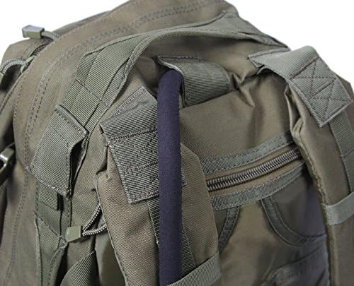 LAPG Operator Tactical Backpack, Adjustable Outdoor Operation Backpack with MOLLE System, Hiking Knapsack - Black