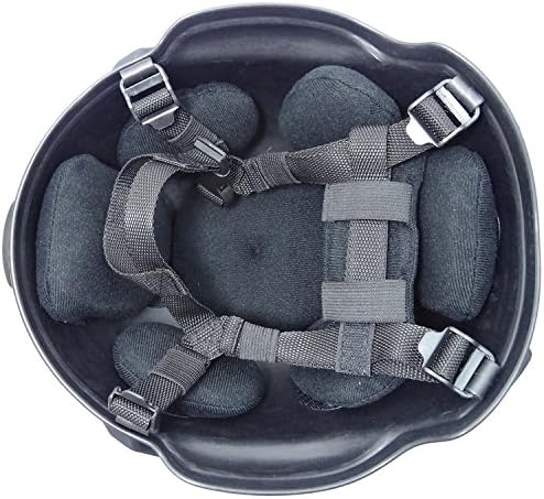 ATAIRSOFT Tactical Airsoft Paintball MICH 2002 Helmet with Side Rail & NVG Mount