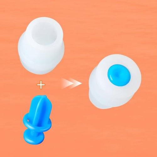 Yrsssa Replacement Bite Valve Nozzles Compatible with Osprey, Salomon,TRIWONDER & Hydrapak Hydration Reservoirs - Food-grade silicone Sheaths.Phthalate-Free,BPA-Free(5Pcs)