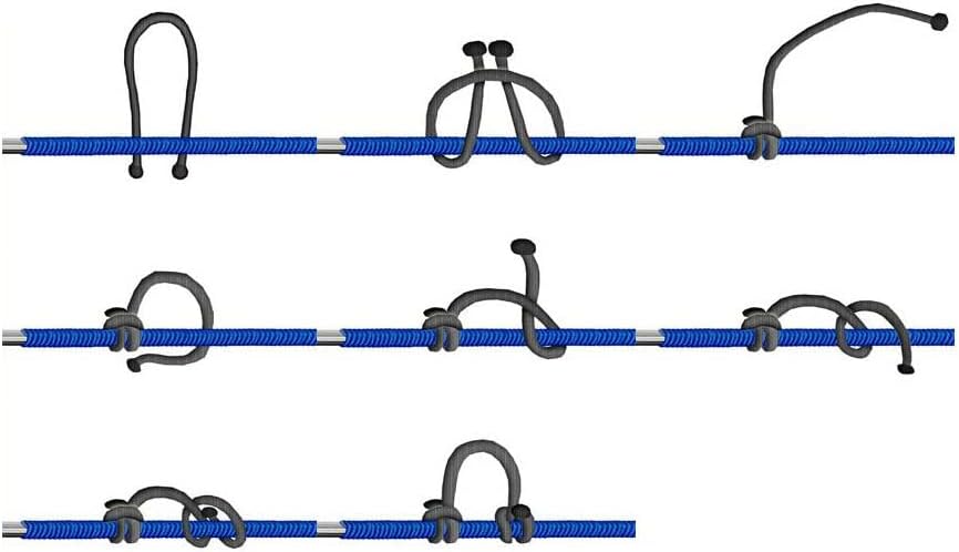 SAS 100 FT Release Nock Archery Compound Bow D-Loop Durable Wire
