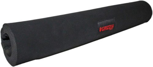 Grizzly Fitness 15" Premium Bar Pad for Weight Lifting (One Size) , Black