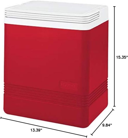 Igloo 24 Can Legend Cooler, Red (32608)
