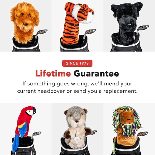Premium Parrot Driver Headcover for Golf Clubs - Fits Up to 460cc