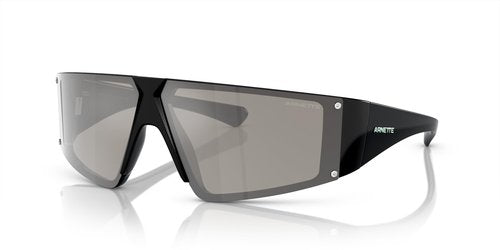 ARNETTE Sunglasses AN 4332 29006G Saturnya Black Light Grey Mirr