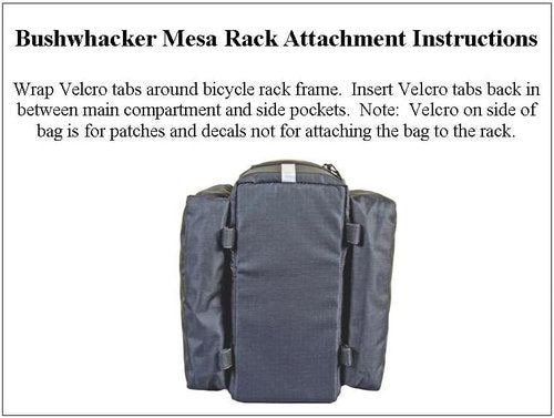 Bushwhacker Mesa Insulated Trunk Bag with Padded Interior – Rear Bike Rack Pannier, Grocery Cooler, Commuter Cargo Carrier, Touring Storage, and Accessories Behind Seat