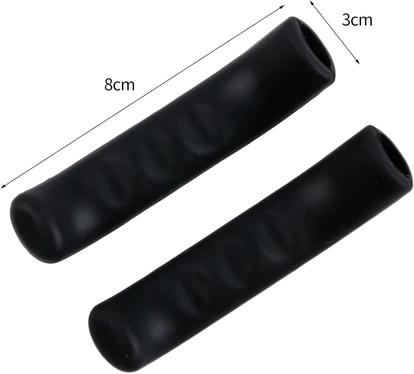 2 Pcs Bike Brake Lever Grip Protector Cover, Shock Absorption Scratch Proof Bike Brake Handlebar Covers, Anti-Slip Brake Handle Silicone Sleeve for Mountain Road Bike Cycling Accessorie (Pink)