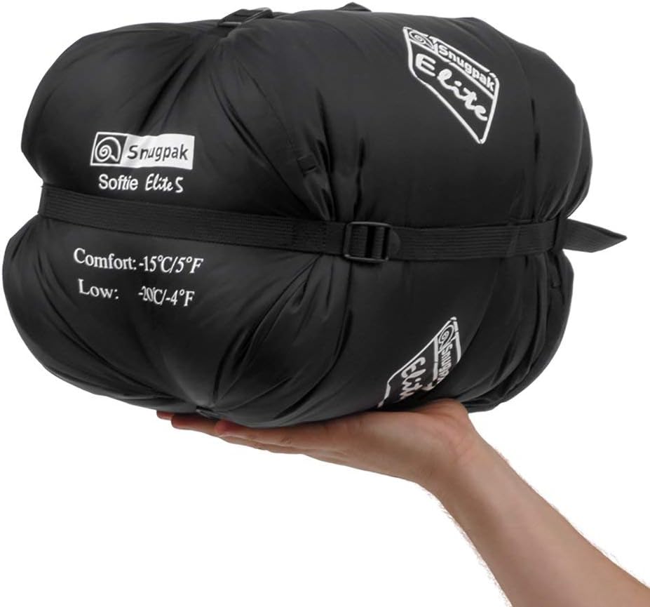 Snugpak Softie Elite 5 WGTE Sleeping Bag – Expandable Side Baffle, –15 °C Comfort, Left or Right Zip