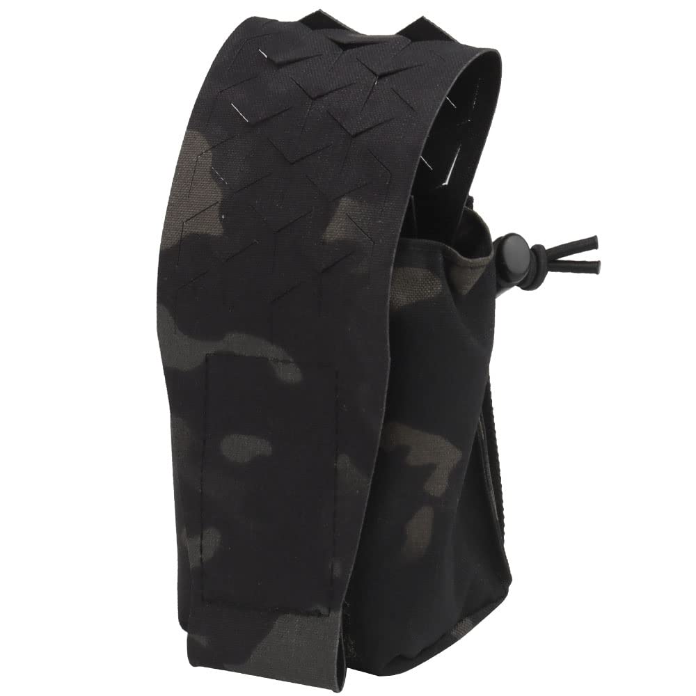 Tactical Belt Pouch EDC MOLLE Tactical Pouch Bag Molle Phone Pouch for Admin, Cell Phone, interphone,Universal Mag Carrier for M4 A-R15 M16 AK Magainzes (Black cp)
