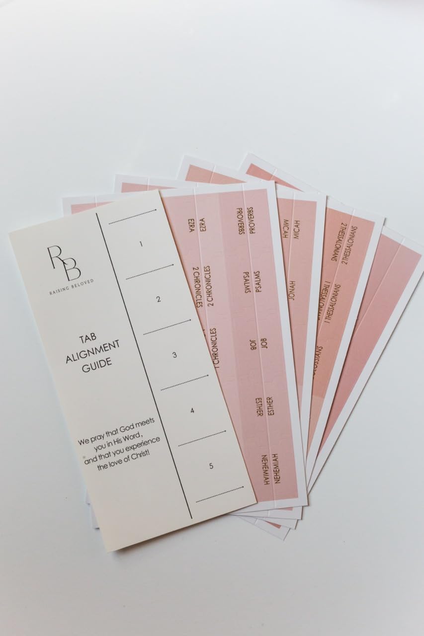 Bible Tabs for Women Study Bible, Embossed Matte Catholic Bible Tabs Gold, Laminated Bible Tabs, Bible Book Tabs w/Old & New Testament Neutral Bible Labels Tabs, Perfect Bible Study Supplies Oak