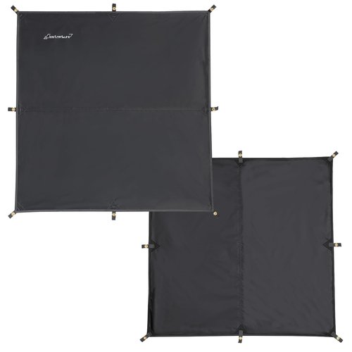 Clostnature Waterproof Camping Tarp for Tent - Ultralight Hammock Rain Fly for Backpacking, Heavy Duty Camping Hiking Awning Lightweight Rain Tarp Tent Shelter Camp Gear Must Haves