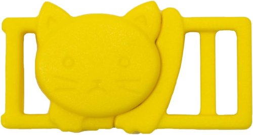 Breakaway Cat Collar with Plastic Buckle - 3/8 Inch Safety Design