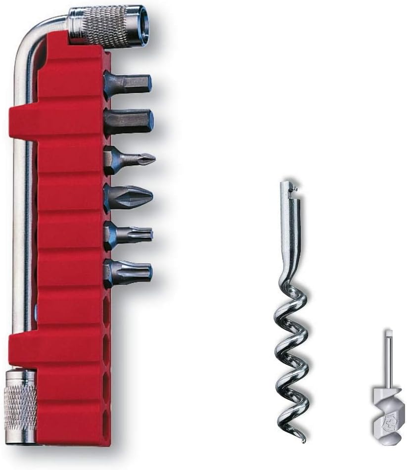 Victorinox Swiss Tool Swiss Army Knife, 24 Function Swiss Made Multi-Tool with Needle-Nose Pliers, Wire Cutters and Large Blade - Silver