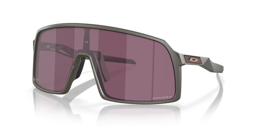 Oakley Men's Oo9406 Sutro Rectangular Sunglasses, Matte Olive/Prizm Road Black, 37 mm