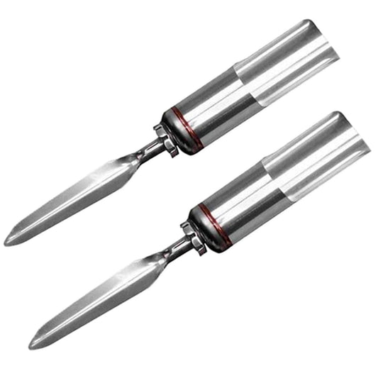 2Pack – Portable & Detachable Folding Fishing Rod Pole Holder,Firmer Stainless Steel Ground Support Stand Universal Fit