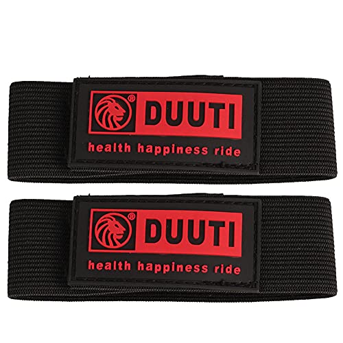 VGEBY 2PCS Pant Leg Straps,Cycling Pant Leg Band Elastic Puttee Safety Belt Bands Riding Equipment for Fishing Outdoor Sports (Black)