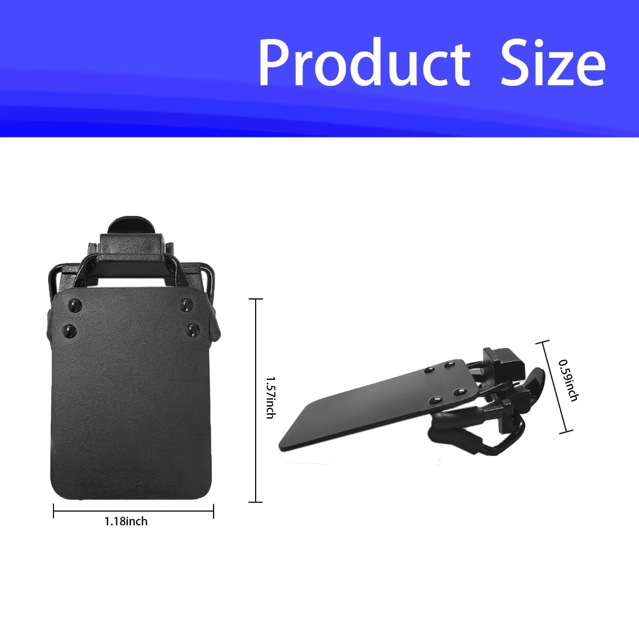 2 Packs International Standard Shooting Glasses Blinders Occluder Clip Patch Goggles Blocking Piece Eyecups Archery Blinds