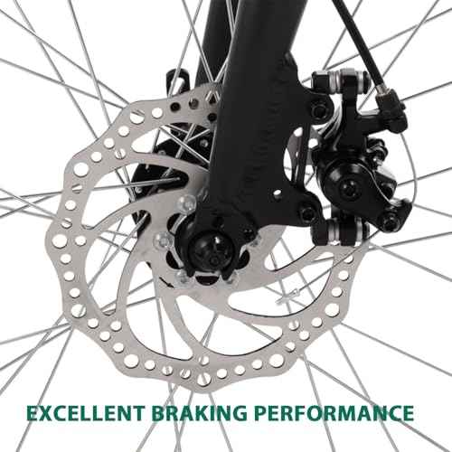160mm Bike Disc Brake Rotor, Stainless Steel Bicycle Rotors with Anti-Slip 6 Bolts Fit for Road Bike Mountain Bike BMX