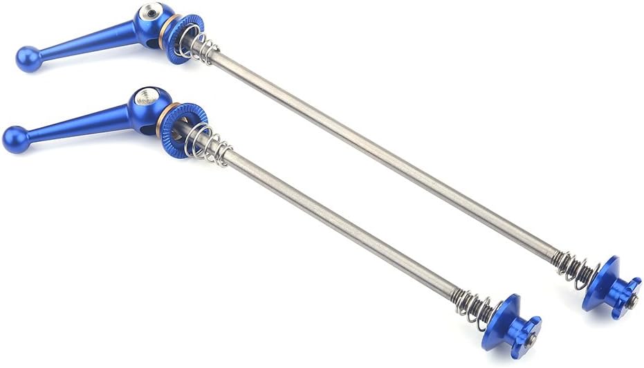 2Pcs ycle Skewers Ultralight Titanium Alloy Quick Release Skewers Set Bike Replacement Repair Parts Accessory For Mtb Road Bike (Red) Lightweight Quick Release Skewers Carbon Fiber ycle Skew