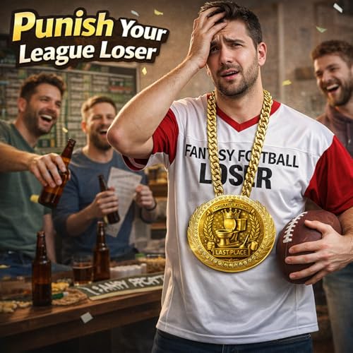 Funny Goat Champion Medal with Last Place Variation - Sports Award Trophy for Kids & Adults