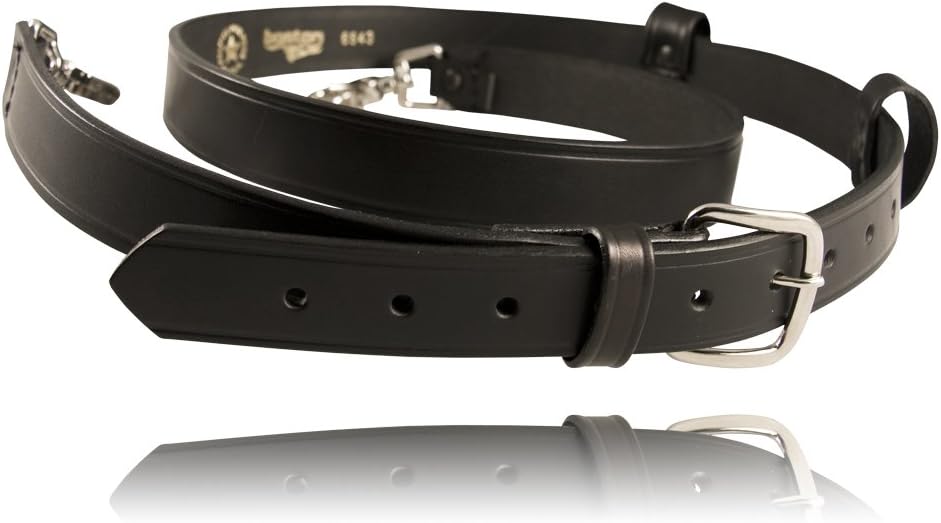 Firefighter Radio Strap & Belt - Durable Boston Leather Gear for First Responders