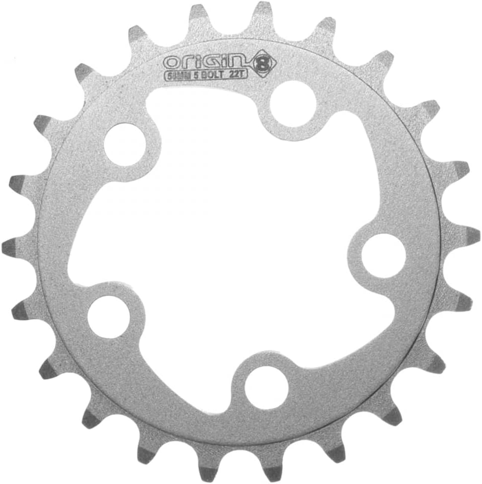 Origin8 Alloy Blade Chainrings, Silver