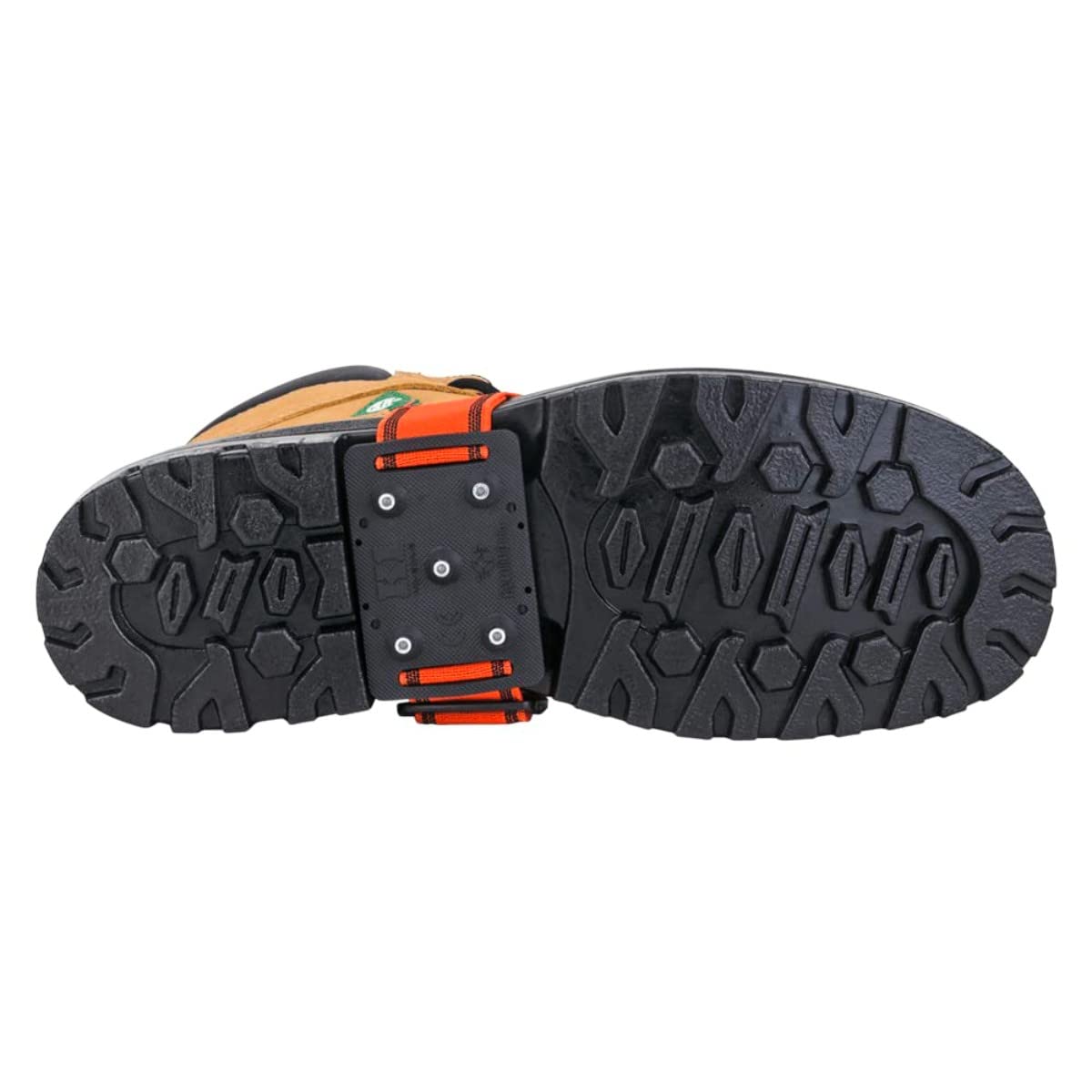 K1 Mid-Sole Ice Cleats for Men & Women - Rotatable Traction Aids For Winter Snow - Hi Vis - Low Profile