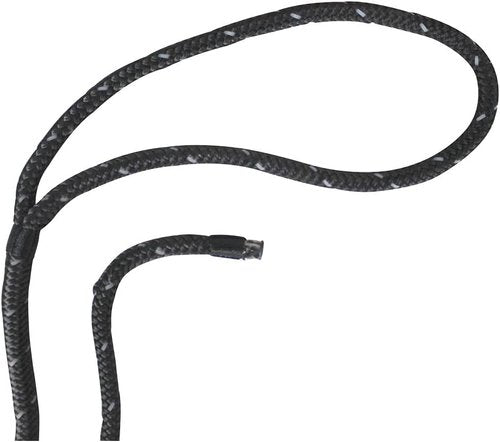 Extreme Max 3006.2475 BoatTector Double Braid Nylon Dock Line - 1/2" x 15', Black with Reflective Tracer